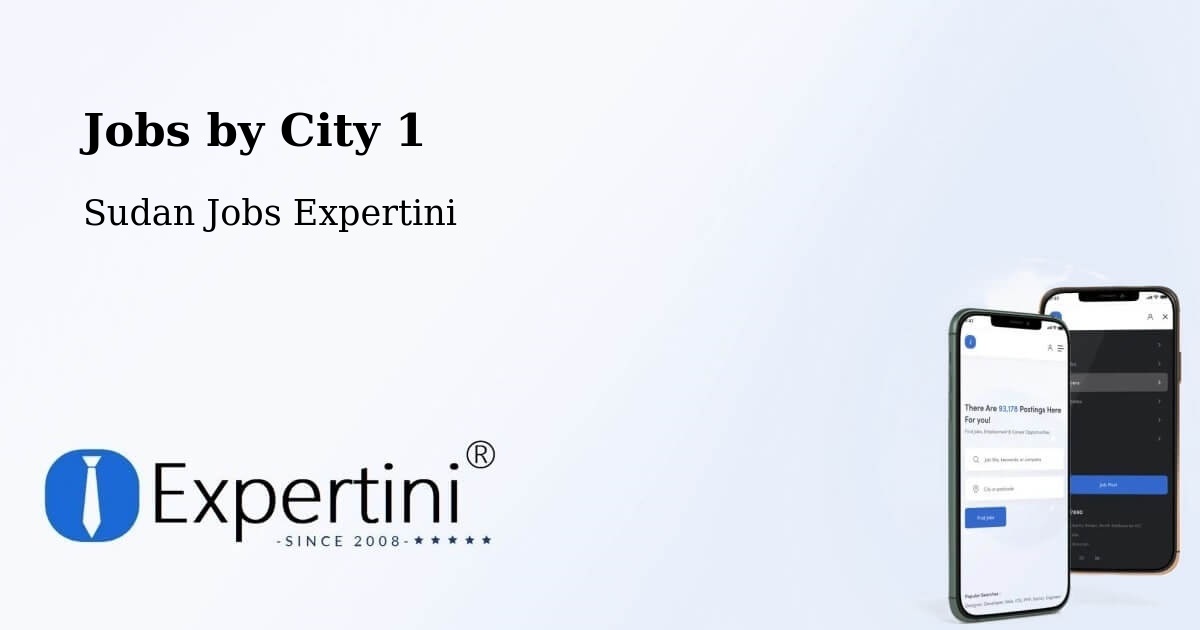 City Jobs in Sudan - Expertini